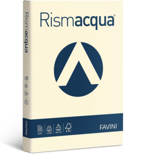 Risma carta colorata Rismacqua Favini A4 - 90 g/m² - Avorio(300 fogli)-0