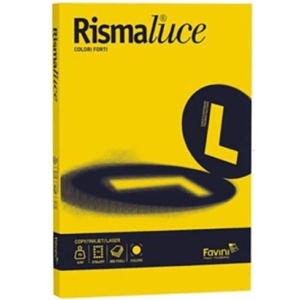 Risma carta colorata Rismaluce Favini A3 - 90 g/m² - Giallo sole (300 fogli)-0