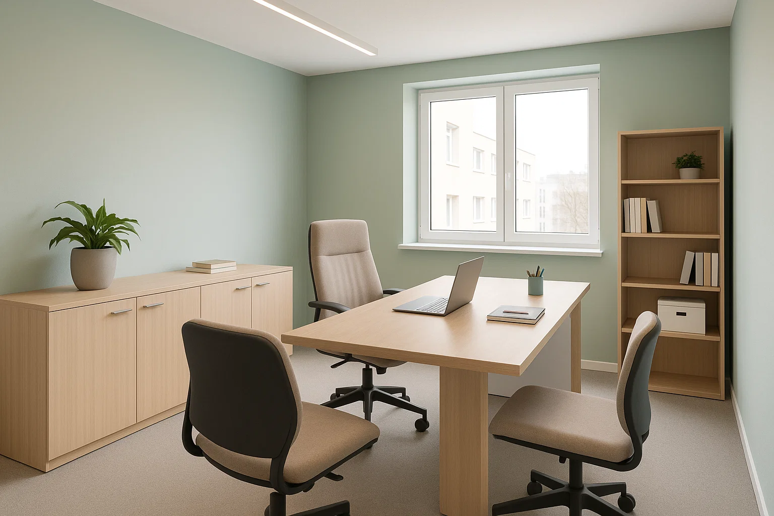 Colori e design per un ufficio moderno