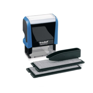 Timbro componibile TRODAT PRINTY in plastica 47x18 mm Nero