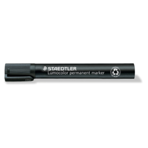 Pennarello indelebile Nero Lumocolor® Permanent Staedtler - tonda - 2 mm