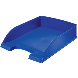 Vaschetta portadocumenti Leitz Plus Standard Wow - 25,5x36x7 cm - Blu fiordaliso