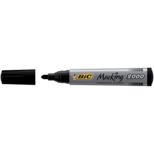 Permanent Marker 2000 Bic - Nero - tonda - 2,5 mm