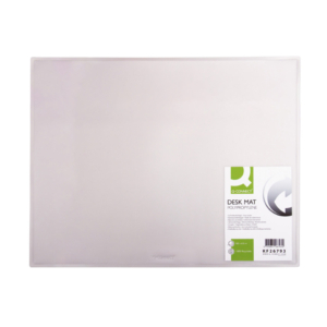 Sottomano Trasparente senza copertina Q-Connect 63x50 cm KF26801