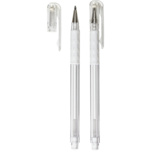 Roller gel Hybrid grip Pentel - Bianco - 0,8 mm - K118-LW