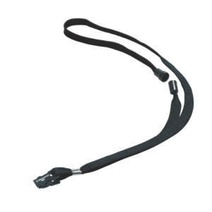 Cordoncino per portanome con di asola di aggancio Durable - tessuto - 44 cm - Nero (conf.10)