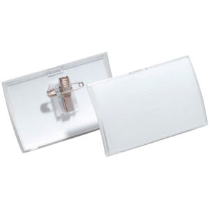 Portabadge Click Fold Durable - 5,4x9 cm - Clip e spilla - 8214-19 (conf.25)