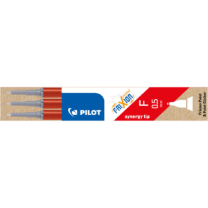 Refill Frixion Point 0,5 mm Pilot Rosso conf.3)