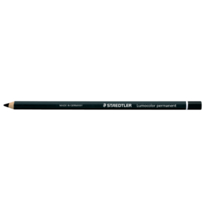 Matita vetrografica Lumocolor® Permanent Glasochrom Staedtler - Nero - tonda - tratto 1-4 mm