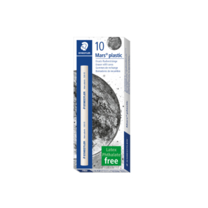 Refill per Portagomma Staedtler - Ricambio gomma matita Mars Plastic - 528 55 (conf.10)