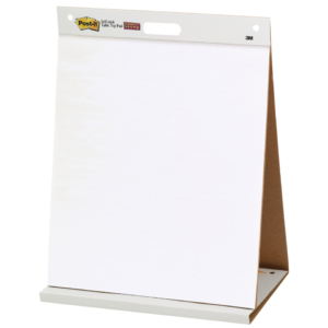 Lavagna a fogli mobili Post-it® Meeting Chart 563 Post-It - Bianco - 58x51 cm - 563/96071 (1 blocco da 20 fogli)