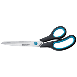 Forbici Westcott Easy Grip lame arcuate asimmetriche Blu/nero 24,5 cm E-30293 00