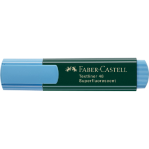 Evidenziatore Textliner 48 Refill Faber Castell - Azzurro - 154851