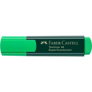Evidenziatore Textliner 48 Refill Faber Castell - Verde - 154863