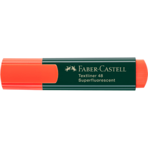 Evidenziatore Textliner 48 Refill Faber Castell - Arancione - 154815