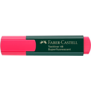 Evidenziatore Textliner 48 Refill Faber Castell - Rosso - 154821