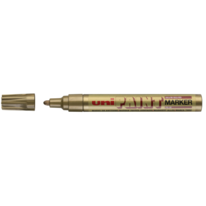 Pennarello indelebile PAINT Uni-Ball punta conica 2,8 mm Oro - M - PX20 ORO