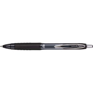 Penna a sfera gel Signo a scatto Uni-Ball - Nero - 0,7 mm - Punta M - UM207 N
