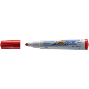 Pennarello per lavagne Bianche VELLEDA® 1701 Bic - Rosso - 1,5 mm