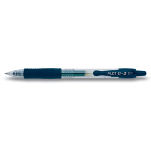 Penna a sfera a scatto Pilot G-2 - Blu stilografico - 0,7 mm - 001489