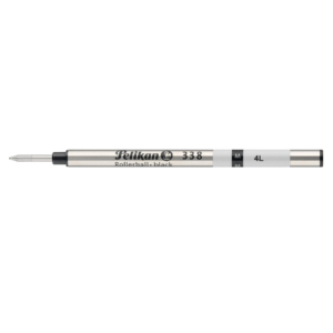 Refill 338 per roller Pelikan - Nero - media 1 mm - 0F6MD1