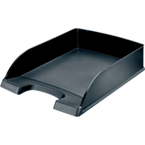 Vaschetta portadocumenti Leitz Plus Standard Wow - 25,5x36x7 cm - Nero mora