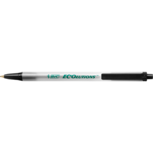 Penna a sfera a scatto Bic® ECOlutions™ Clic - Nero - 1 mm - 8806871