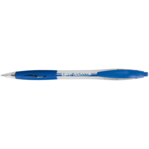 Penna a sfera a scatto Atlantis Bic - 1 mm - Blu