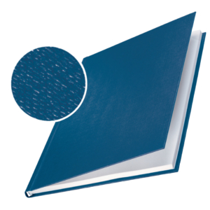 Copertine rigide A4 Leitz - 36-70 fogli - Blu marina - 73910035 (conf.10)