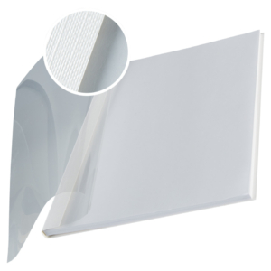Cartelline trasparenti per rilegatura A4 con fronte Trasparente Esselte in PPL - 36-70 fogli - Bianco Avorio - 73990001 (conf.10)