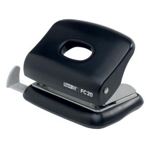 Perforatore Fashion FC20 Rapid - 2 fori - 20 fogli - Nero - 23256400
