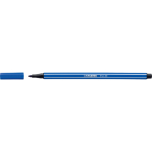 Pennarellino Stabilo - Pen 68 1 mm - Blu oltremare - 68/32