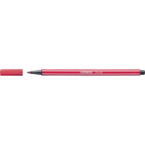 Stabilo Pennarello Rosso scuro Pen 68 in scatoletta di cartone 1 mm - da 7 anni