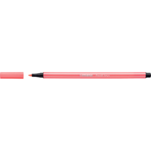 Pennarellino Stabilo Pen 68 1 mm - Rosso fluo - 68/040