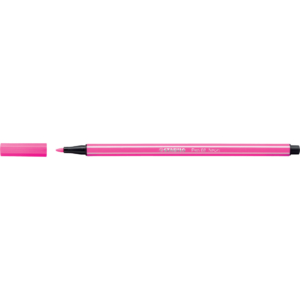Stabilo pen 68 Fluo - Pennarello Rosa fluorescenti - 1 mm - dai 7 anni