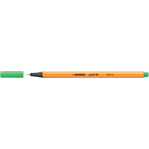 Fineliner Point 88 Stabilo - Verde foglia - 0,4 mm