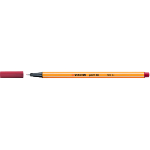 Fineliner Stabilo Point 88® 0,4 mm Rosso cremisi