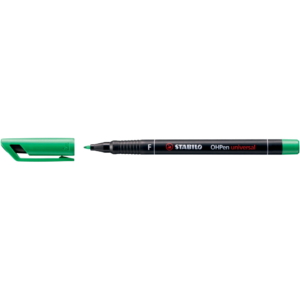 Stabilo Pennarello indelebile Verdi - Stabilo OHPen Universal - fine - 0,7 mm