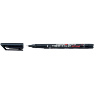 Stabilo Pennarello indelebile Nero - Stabilo OHPen Universal - superfine - 0,4 mm