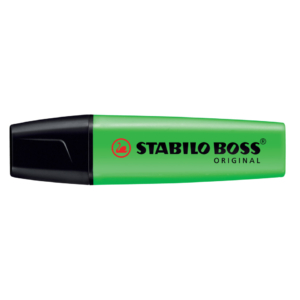 Evidenziatore Stabilo Boss Original - Verde - 2-5 mm