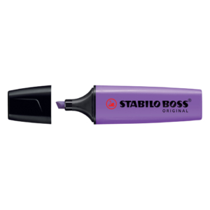 Evidenziatore Stabilo Boss Original - lavanda - 2-5 mm