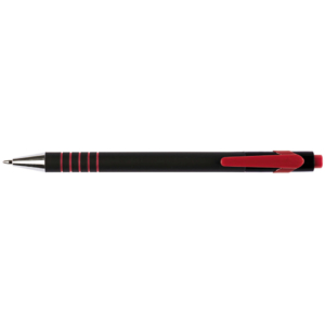 Penna a sfera a scatto Q-Connect Lamda 0,7 mm Rosso KF00671
