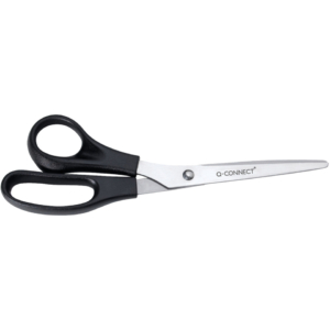 Forbici per mancini Q-Connect Nero 21 cm E-KF15757 IA