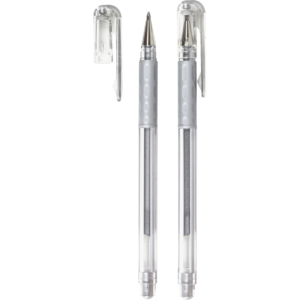 Roller gel Hybrid grip Pentel - Argento - 0,8 mm - K118-Z
