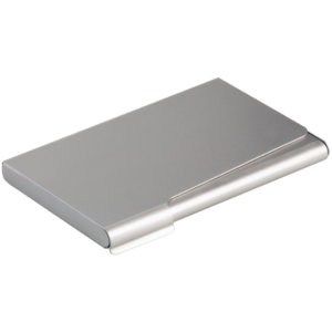 Portabiglietti da visita tascabile Box Durable - acciaio - 9x5,5 cm