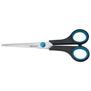 Forbici Westcott Easy Grip Blu/nero lama 17,5 cm E-30271 00