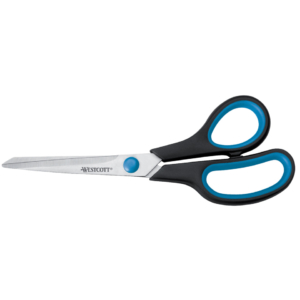 Forbici Westcott Easy Grip lame arcuate asimmetriche Blu/nero 20 cm E-30283 00
