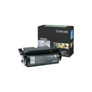 Originale Lexmark 12A6830 Toner return program Nero