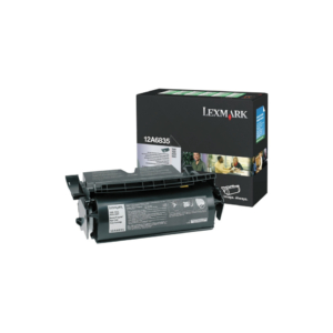Originale Lexmark 12A6835 Toner alta resa return program Nero