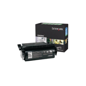 Originale Lexmark 12A5840 Toner return program Nero